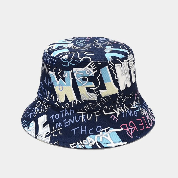 Creative Graffiti Alphabet Fisherman Hat - MRSLM