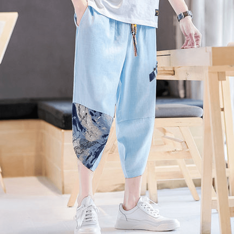 Cotton and Linen T-Shirt Short-Sleeved Trend Tang Suit Cardigan Han Suit Loose Large Size