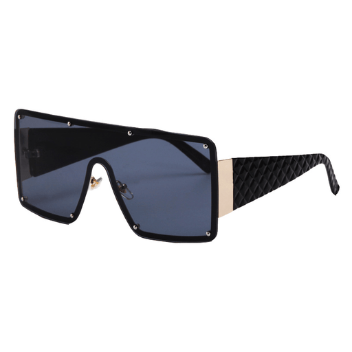 large square frame one-piece sunglasses - MRSLM