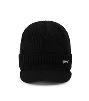 men's thick wool knitted hat, view 7 - MRSLM