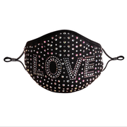 Cotton printed face mask, view 5 - MRSLM