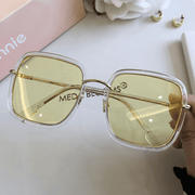 retro square sunglasses, view 3 - MRSLM