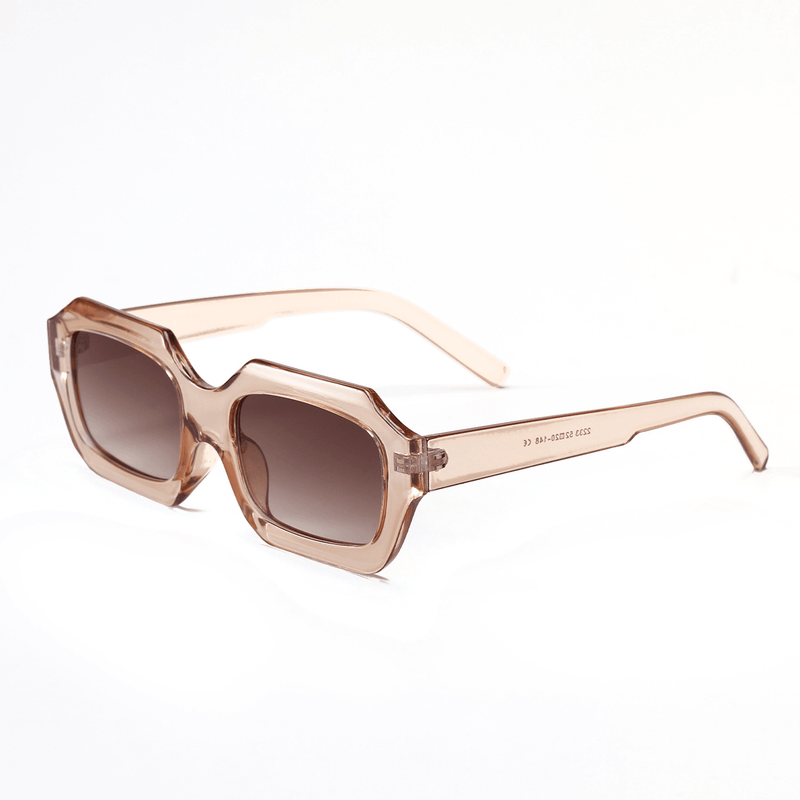 retro oversized square sunglasses, view 3 - MRSLM