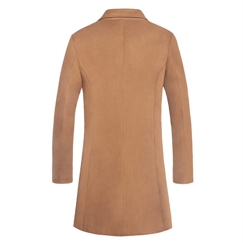 mid-length single-breasted jacket, view 4 - MRSLM