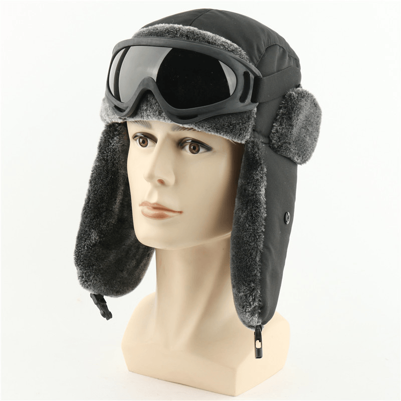 thickened outdoor ski hat - MRSLM