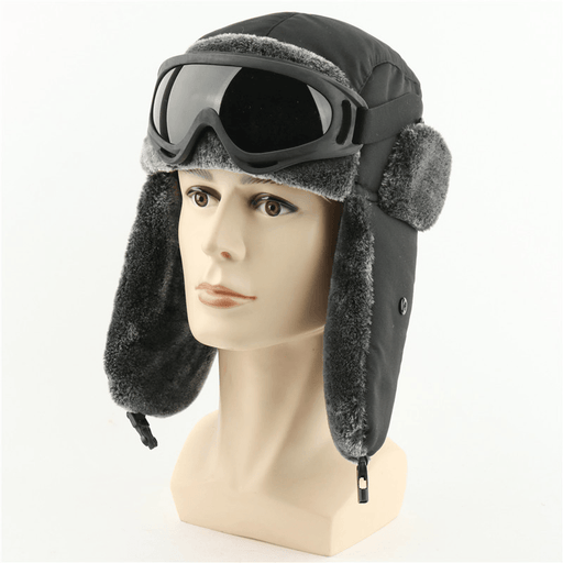 thickened outdoor ski hat - MRSLM