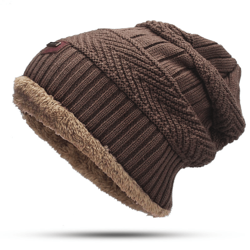 Knitted wool hat and scarf set, view 2 - MRSLM