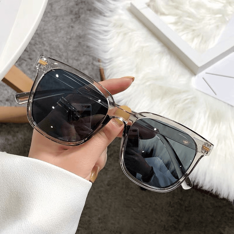 Men's polarized retro oval sunglasses, view 5 - MRSLM