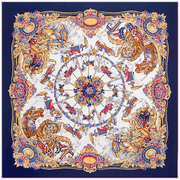 large square faux silk scarf, view 7 - MRSLM