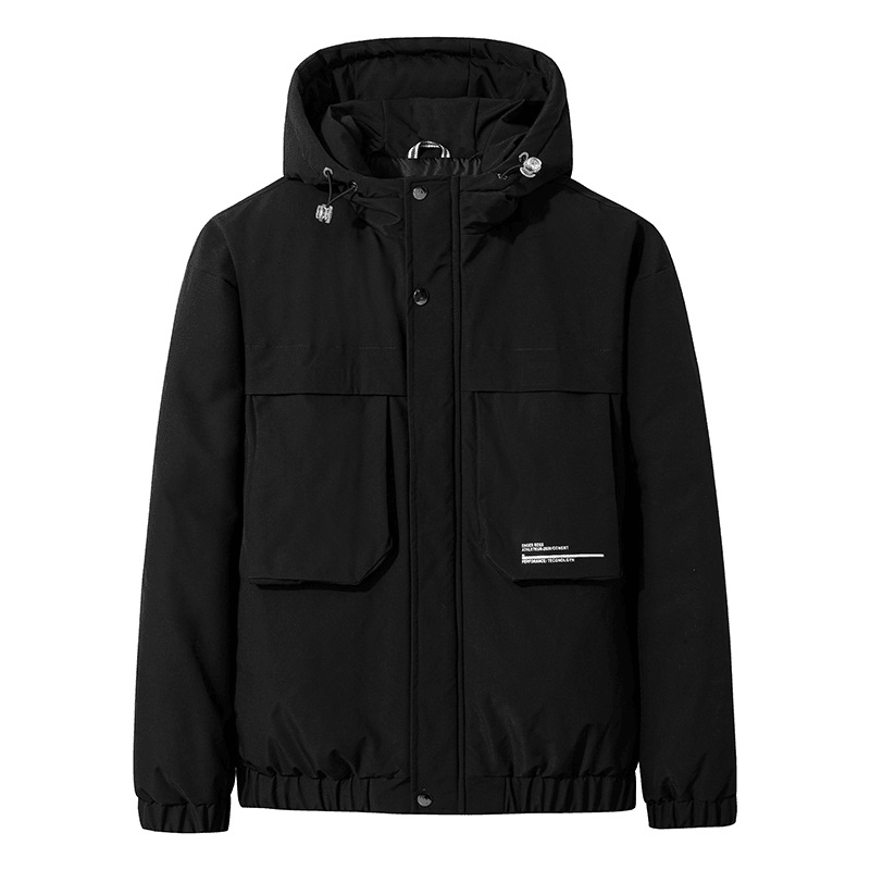 Loose hooded zip jacket, view 3 - MRSLM