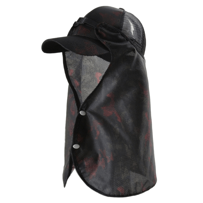 Men's outdoor camouflage sun hat, view 3 - MRSLM