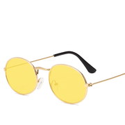 Retro round metal frame sunglasses - MRSLM