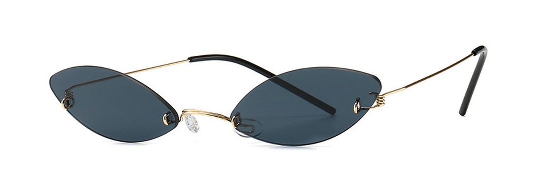 Steel Wire Legs Butterfly Cat Eyes Sunglasses