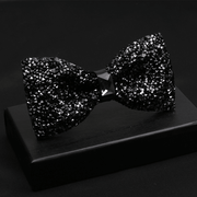 men's shiny bow tie, view 9 - MRSLM