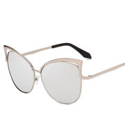 Women's colorful lens metal sunglasses, view 9 - MRSLM