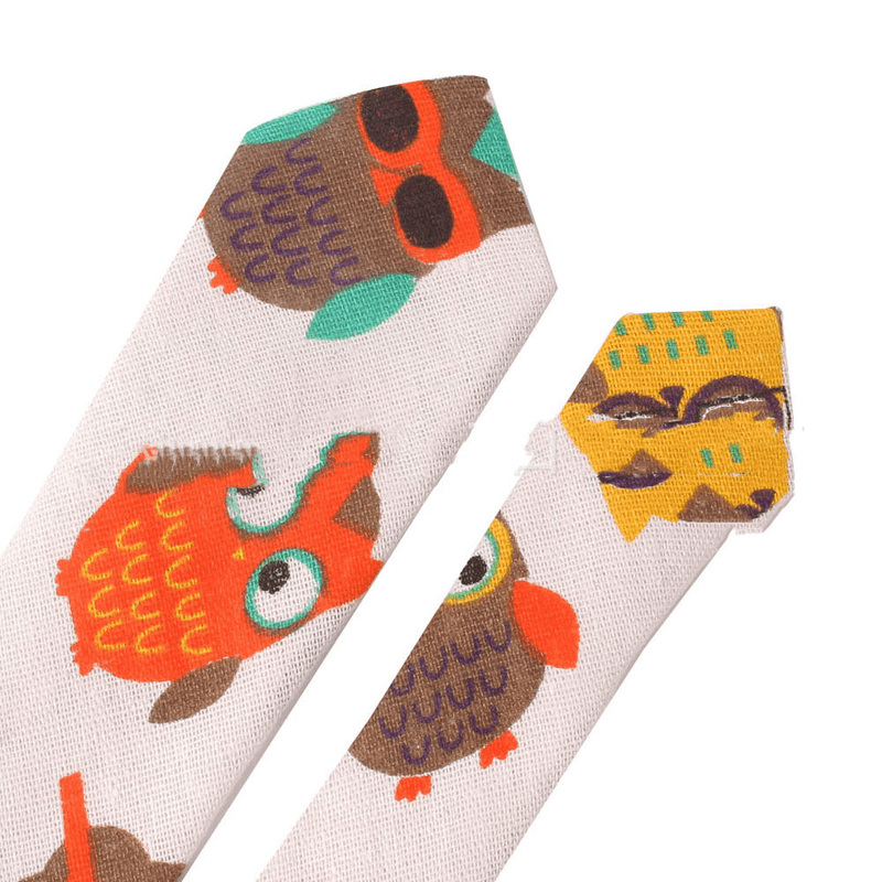 cartoon animal print tie, view 21 - MRSLM