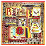 flower and bird twill scarf, view 7 - MRSLM