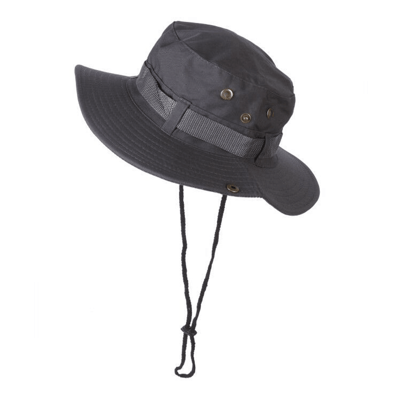 Outdoor big-brim fisherman hat, view 4 - MRSLM