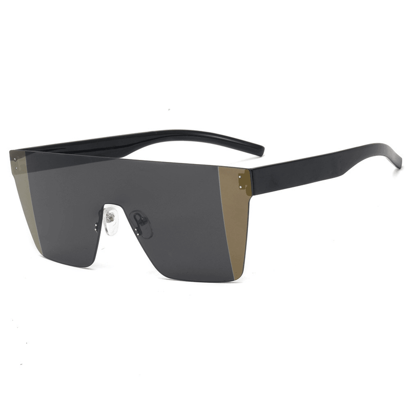 rimless one-piece sunglasses for women, view 2 - MRSLM