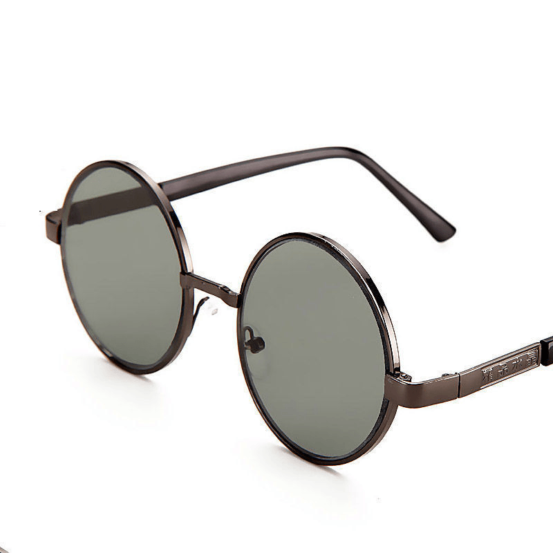 Crystal Flat Glasses Unpredictable Male round Stone Mirror Female Eye-Catching