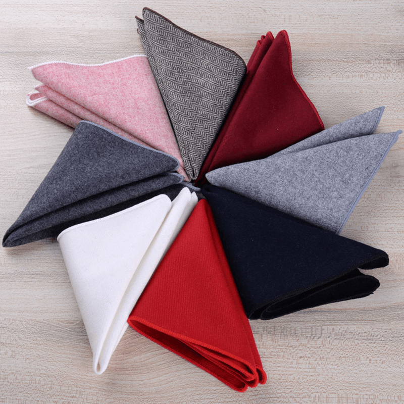 men's square wool scarf - MRSLM
