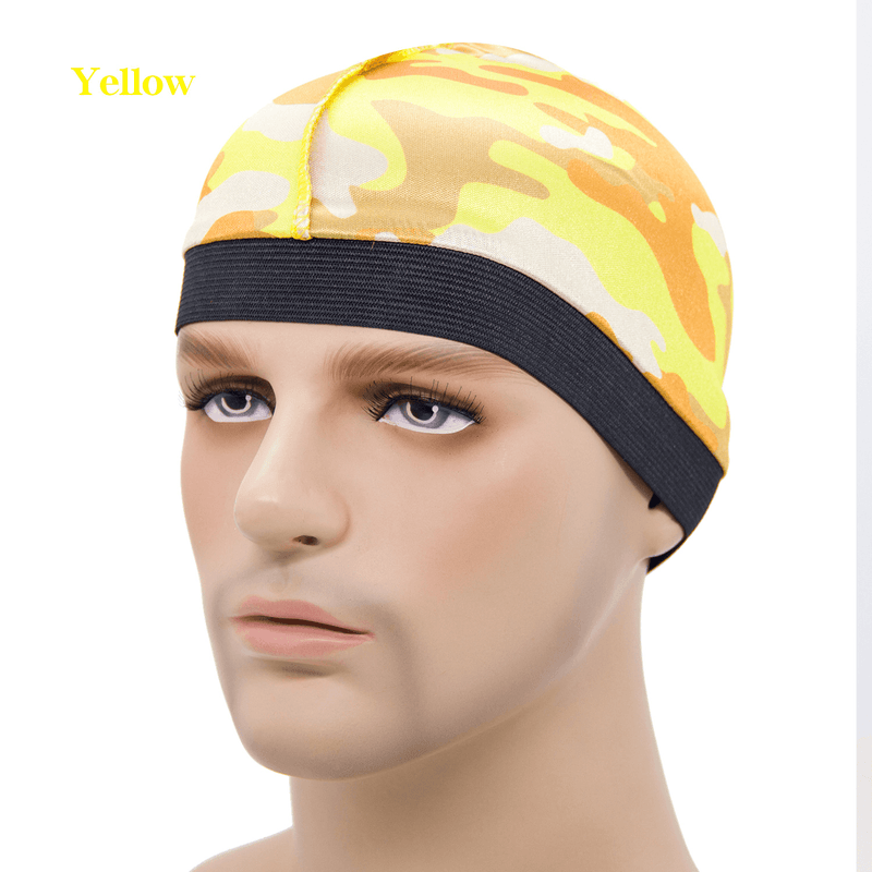 elastic solid color dome hat, view 2 - MRSLM