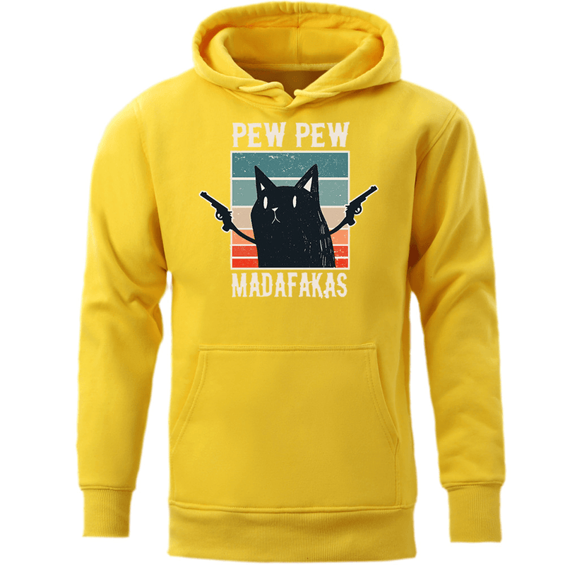 Men'S Hooded Trendy Cartoon Sweater Sports Jacket - MRSLM