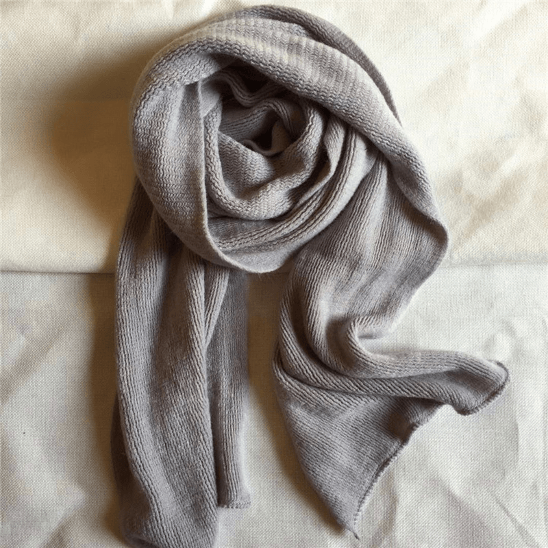 long solid color scarf, view 14 - MRSLM