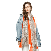 classic multicolor cotton scarf, view 5 - MRSLM