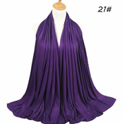 large modal cotton long scarf, view 21 - MRSLM