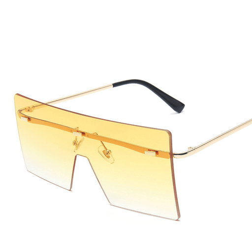 Large one-piece square sunglasses - MRSLM