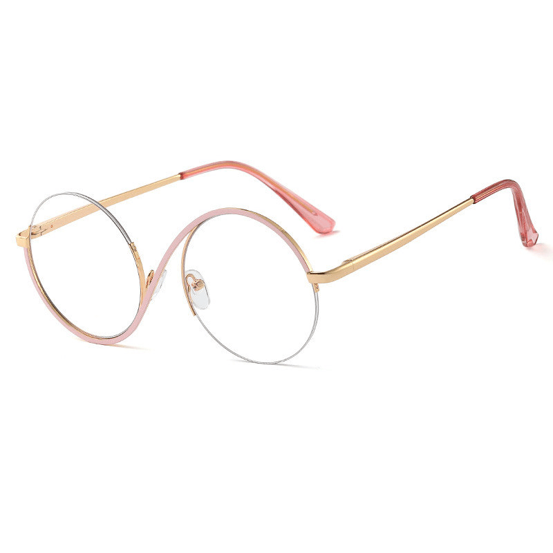 metal full frame square glasses, view 7 - MRSLM