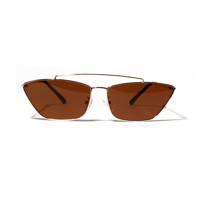small frame vintage metal sunglasses, view 5 - MRSLM