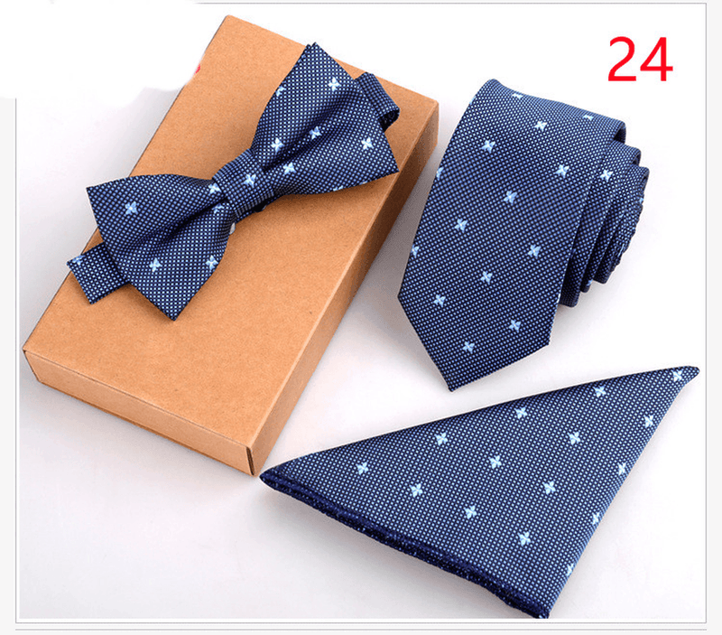 checked business bow tie, view 23 - MRSLM