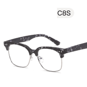vintage full-frame flat glasses, view 4 - MRSLM