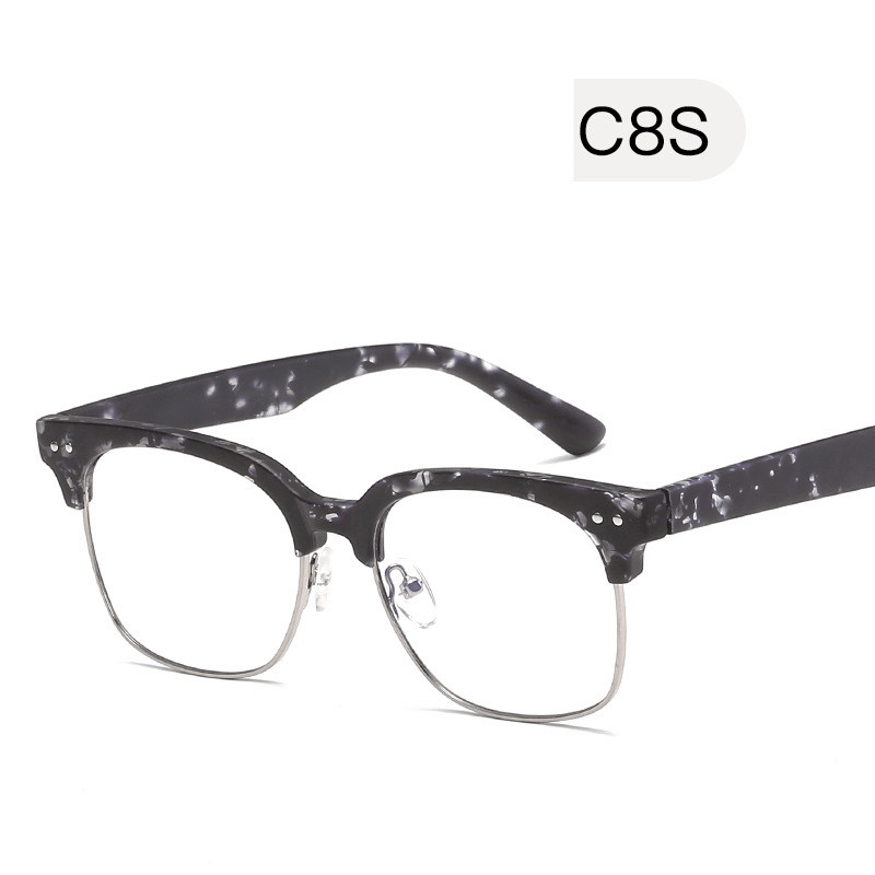vintage full-frame flat glasses, view 4 - MRSLM