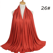 large modal cotton long scarf, view 26 - MRSLM