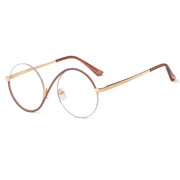 metal full frame square glasses, view 8 - MRSLM