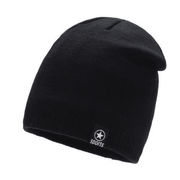 plush knitted winter hat, view 2 - MRSLM