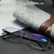 diamond cut anti-blue light reading glasses, view 5 - MRSLM