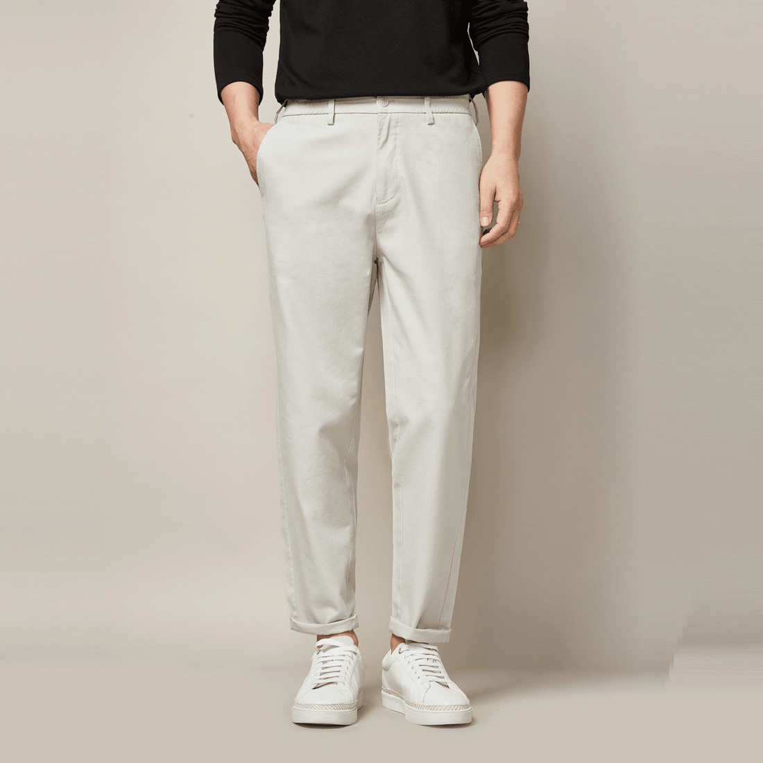 Men's Pants Summer Mid-Waist Men's Casual Pants