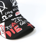 Graffiti hip hop baseball cap, view 4 - MRSLM
