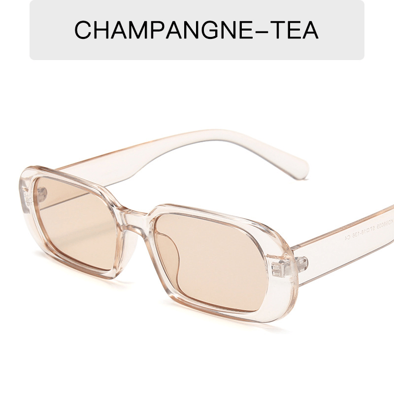 Retro small frame candy color sunglasses, view 8 - MRSLM