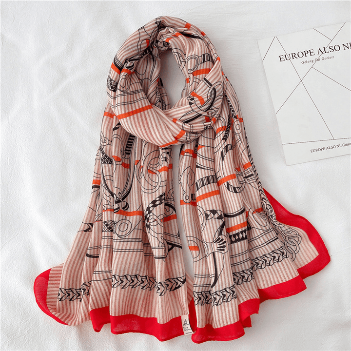 Fashion Scarf Women Cotton and Linen Shawl Europe and America - MRSLM