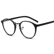 retro round oval glasses frame, view 5 - MRSLM