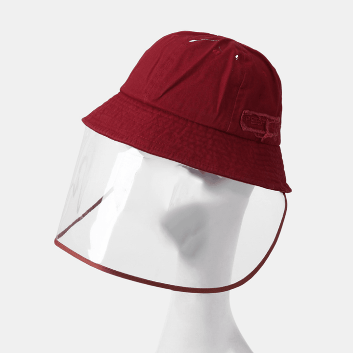 Adjustable Sun Hat with Large Eaves Anti-Fog Removable Bucket Hat - MRSLM