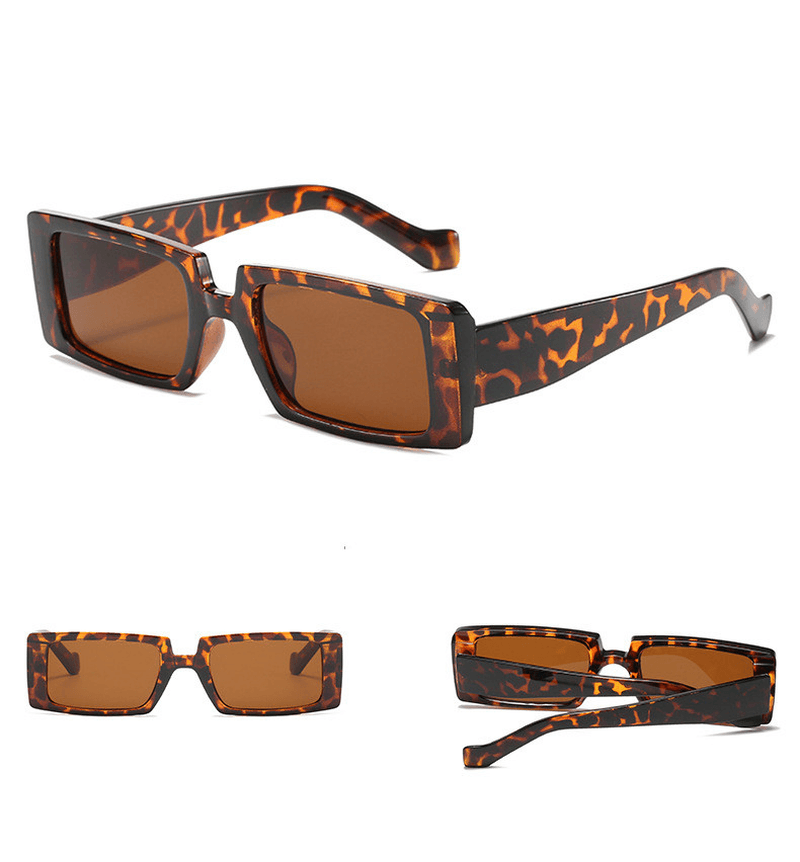 Women's square frame sunglasses, view 9 - MRSLM