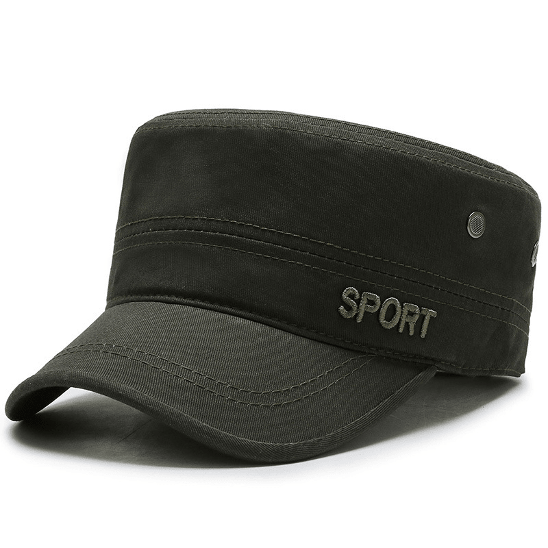 Men's camouflage cotton cap, view 3 - MRSLM