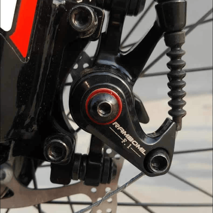 RAMBOMIL Road Mountain Bike Bicycle Cycling Brake Disc F-1 Front Rear Wheel Brake Disc Rotor Kit - MRSLM