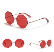 Women's polygonal sunglasses, view 10 - MRSLM